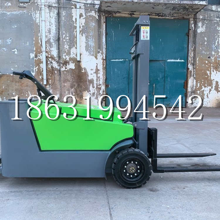 东胜区小型电动叉车1吨2吨步行站驾式电瓶堆高充电装卸车液压升降车铲车