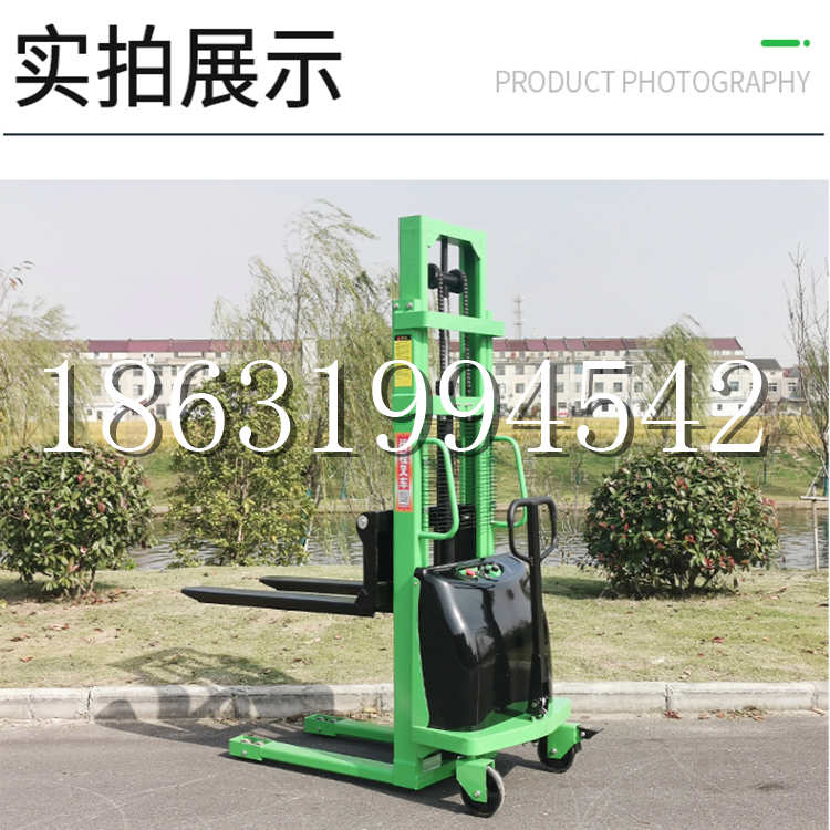 东胜区电动叉车堆高车液压铲车电瓶1吨2吨站驾步行式小型全自动叉车